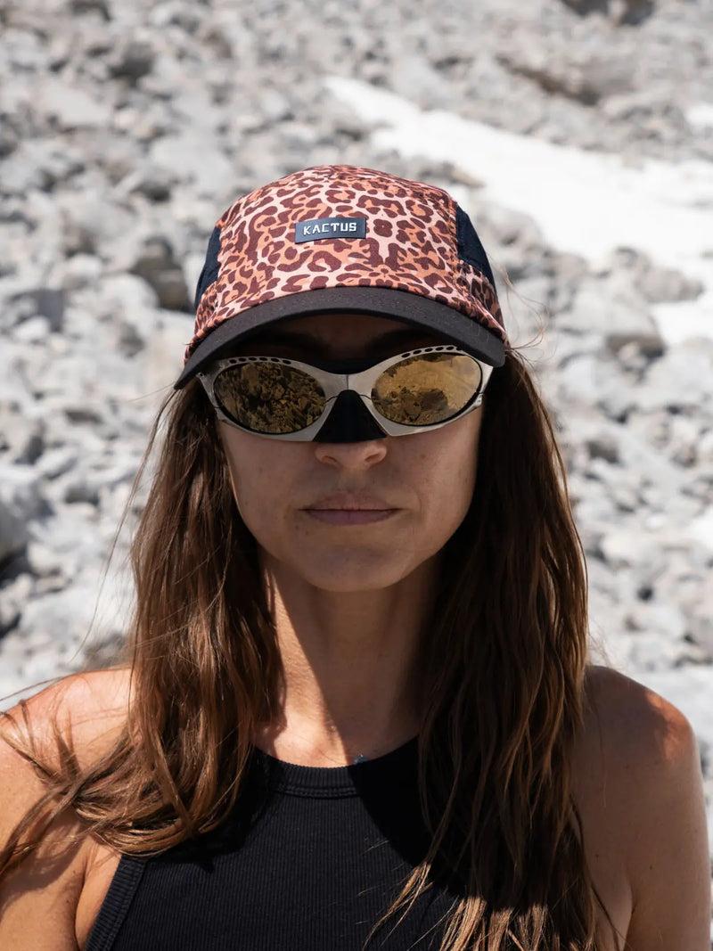 Leopard Mesh Cap