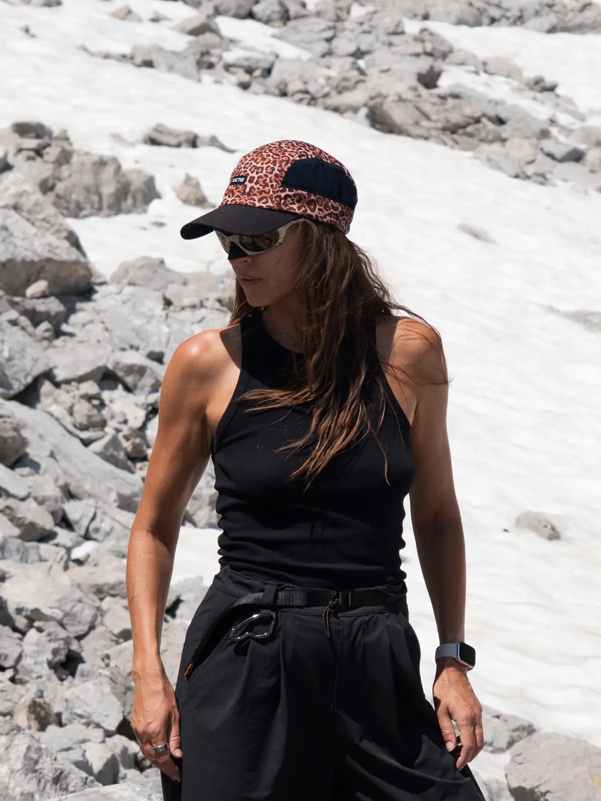 Leopard Mesh Cap