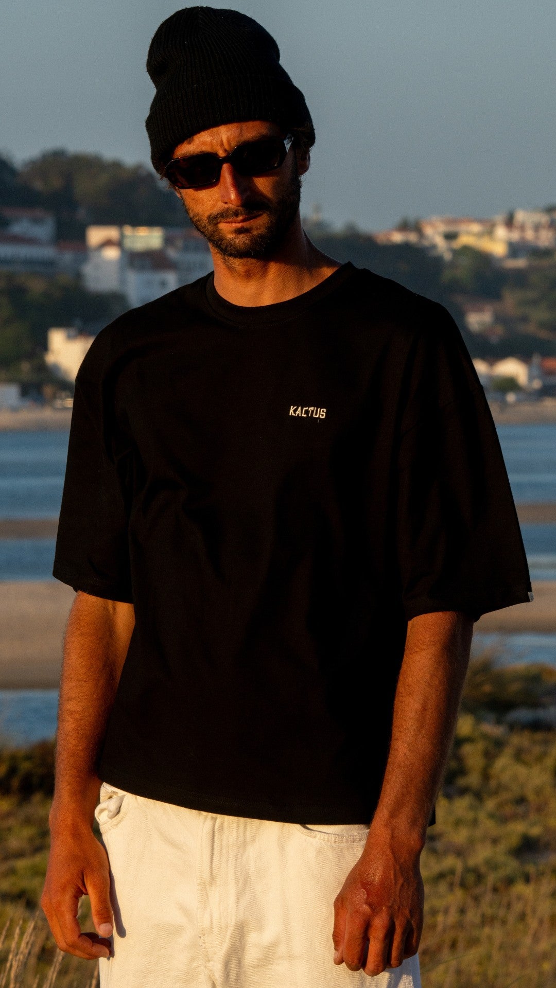 Main Page Front T Shirt Black